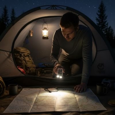 Lampe de poche rechargeable 
