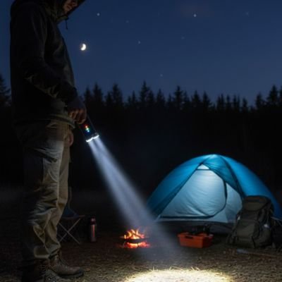 Lampe de poche rechargeable 